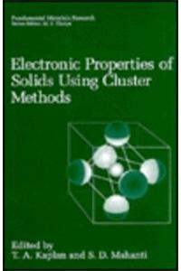 Electronic Properties of Solids Using Cluster Methods