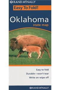Rand McNally Easy to Fold! Oklahoma State Map