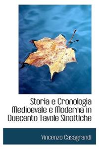 Storia e Cronologia Medioevale e Moderna in Duecento Tavole Sinottiche