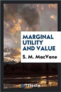 Marginal utility and value