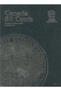 Official Whitman Coin Folder: Canada Half Dollars (50 Cents) #2: 1902-1936
