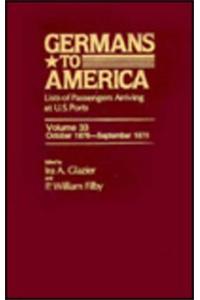 Germans to America, Oct. 2, 1876-Sept. 30, 1878