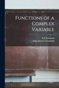 Functions of a Complex Variable