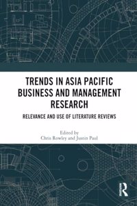 Trends in Asia Pacific Business and Management Research