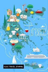Greece Kids Travel Journal