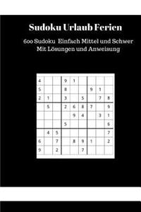 Sudoku Urlaub Ferien