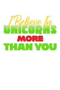 I Believe In Unicorns More Than You