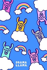 Drama Llama Rainbow Journal