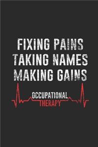 Fixing Pains Taking Names Making Gains