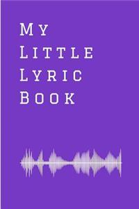 My Little Lyric Book