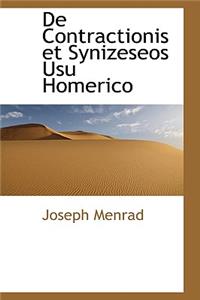 de Contractionis Et Synizeseos Usu Homerico