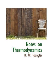 Notes on Thermodynamics