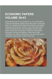 Economic Papers Volume 39-43