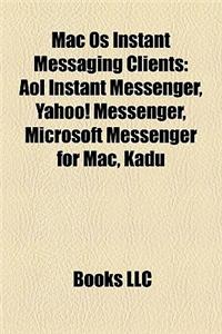 Mac OS Instant Messaging Clients