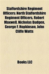 Staffordshire Regiment Officers