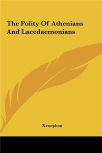 Polity Of Athenians And Lacedaemonians