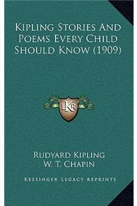 Kipling Stories And Poems Every Child Should Know (1909)