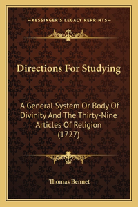 Directions For Studying