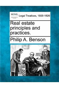 Real Estate Principles and Practices.