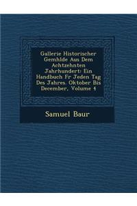 Gallerie Historischer Gem�hlde Aus Dem Achtzehnten Jahrhundert