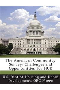 The American Community Survey