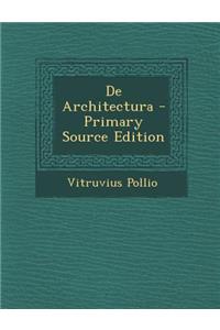 de Architectura