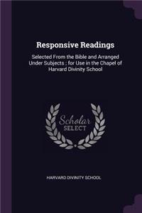 Responsive Readings