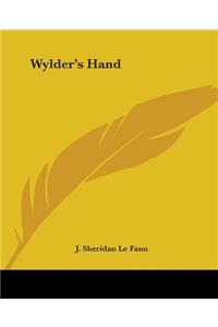 Wylder's Hand