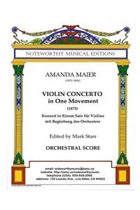 Violin Concerto in One Movement