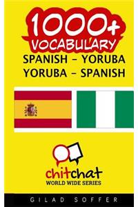 1000+ Spanish - Yoruba Yoruba - Spanish Vocabulary