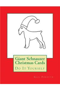 Giant Schnauzer Christmas Cards: Do It Yourself