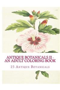 Antique Botanicals II - An Adult Coloring Book