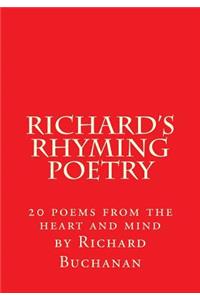 Richard's Rhyming Poetry