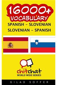 16000+ Spanish - Slovenian Slovenian - Spanish Vocabulary