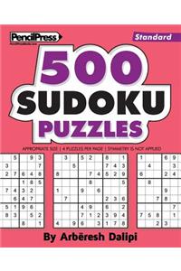 500 Sudoku Puzzles