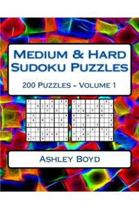 Medium & Hard Sudoku Puzzles Volume 1