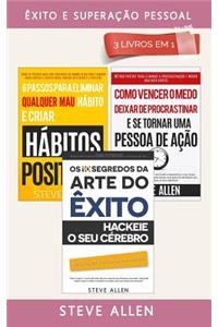 Êxito E Superação Pessoal 3 Livros Em 1