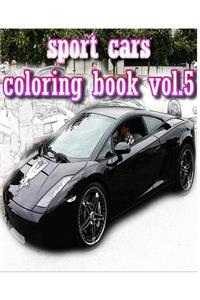 Sport Cars Coloring book Vol.5