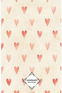 Notebook Journal Lined, Blank No Lined Art V.3