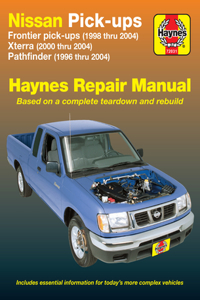 Nissan Frontier, Xterra & Pathfinder (9604) covering Frontier Pick-up (98-04), Xterra (00-04) & Pathfinder (96-04) Haynes Repair Manual (USA)