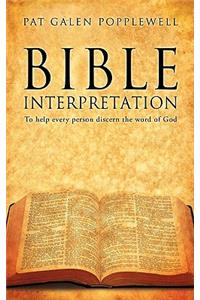 Bible Interpretation