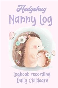Hedgehug Nanny Log