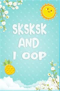 SKSKSK VSCO Girl Diary Journal