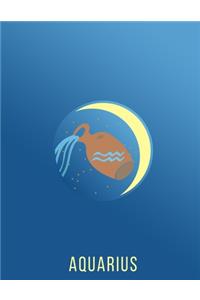 Aquarius journal (Aquarius Zodiac Gifts)