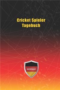 Cricket Spieler Tagebuch