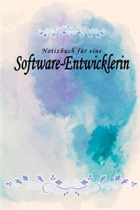 Notizbuch für eine Software-Entwicklerin
