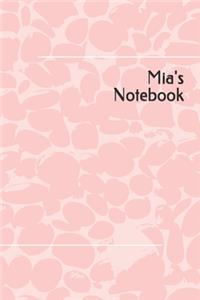 Mia Personalised Notebook