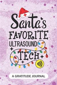 Santa's Favorite Ultrasound Tech - A Gratitude Journal