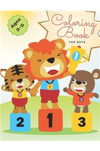 Coloring Book for Boys