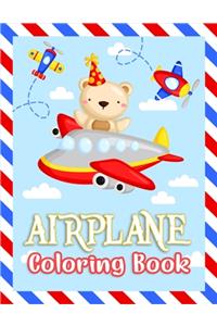 Airplane Coloring Book